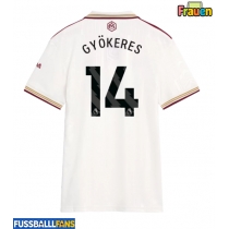 Arsenal Viktor Gyokeres #14 3rd trikot Frauen 2025-26 Kurzarm